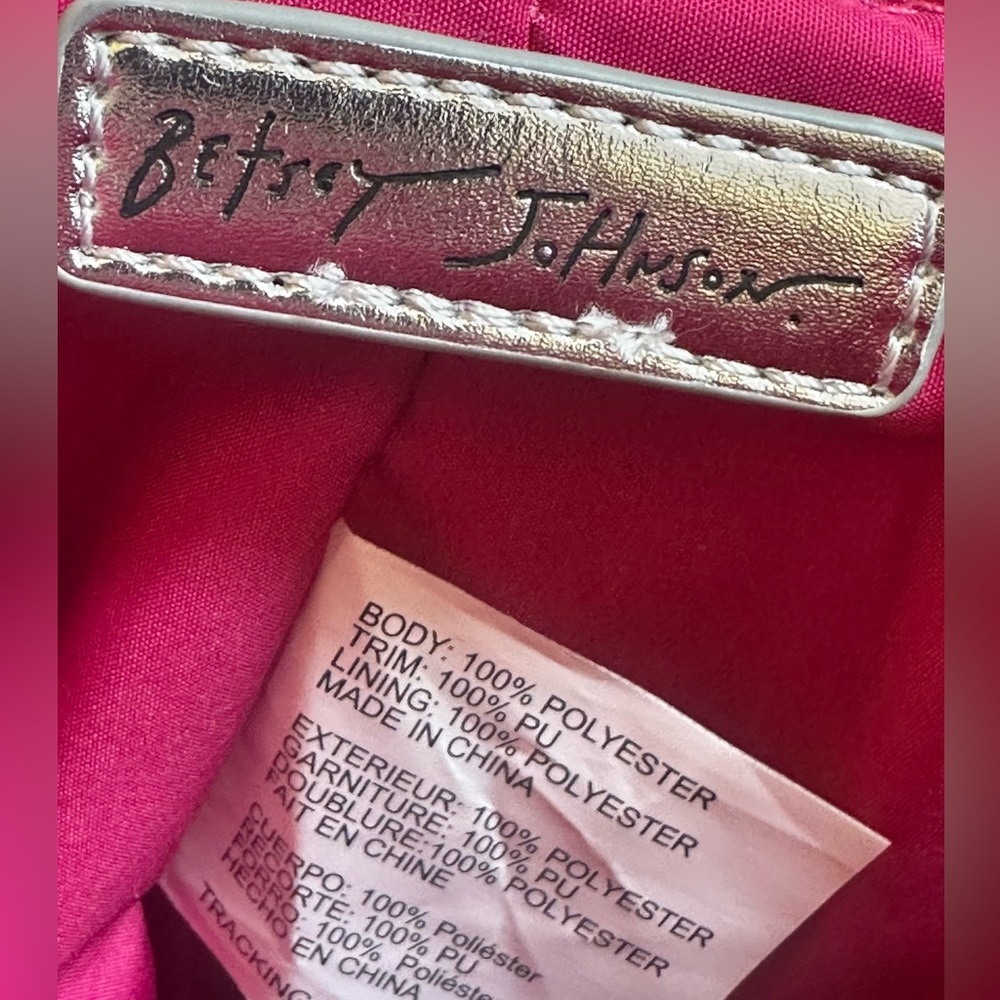Betsey Johnson Kitsch Hydration Honey Disco Tumbler Crossbody Bag Like New! - Picture 11 of 13